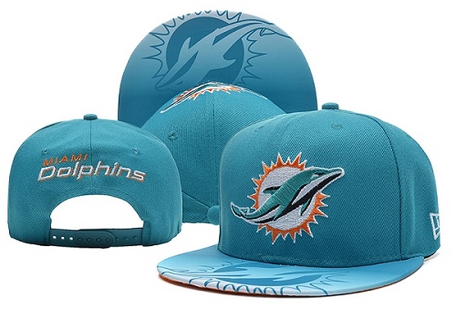 NFL Miami Dolphins Logo Stitched Snapback Hats 013